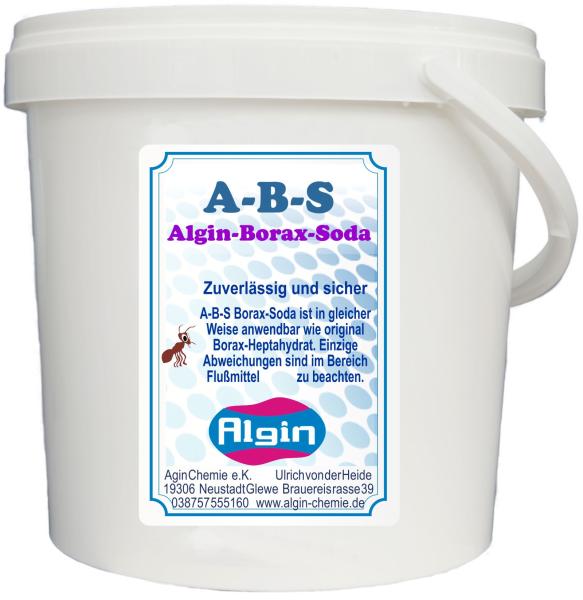 Algin-Borax-Soda ABS - 5 Liter - Ameisen Schnecken Milben Schimmel